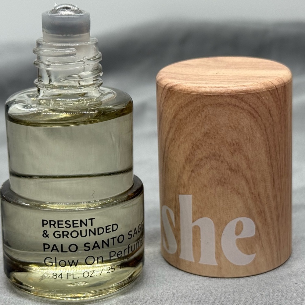 Being Frenshe Palo Santo Sage Glow Roll On Perfume Oil Present & Grounded RARE - Picture 2 of 5